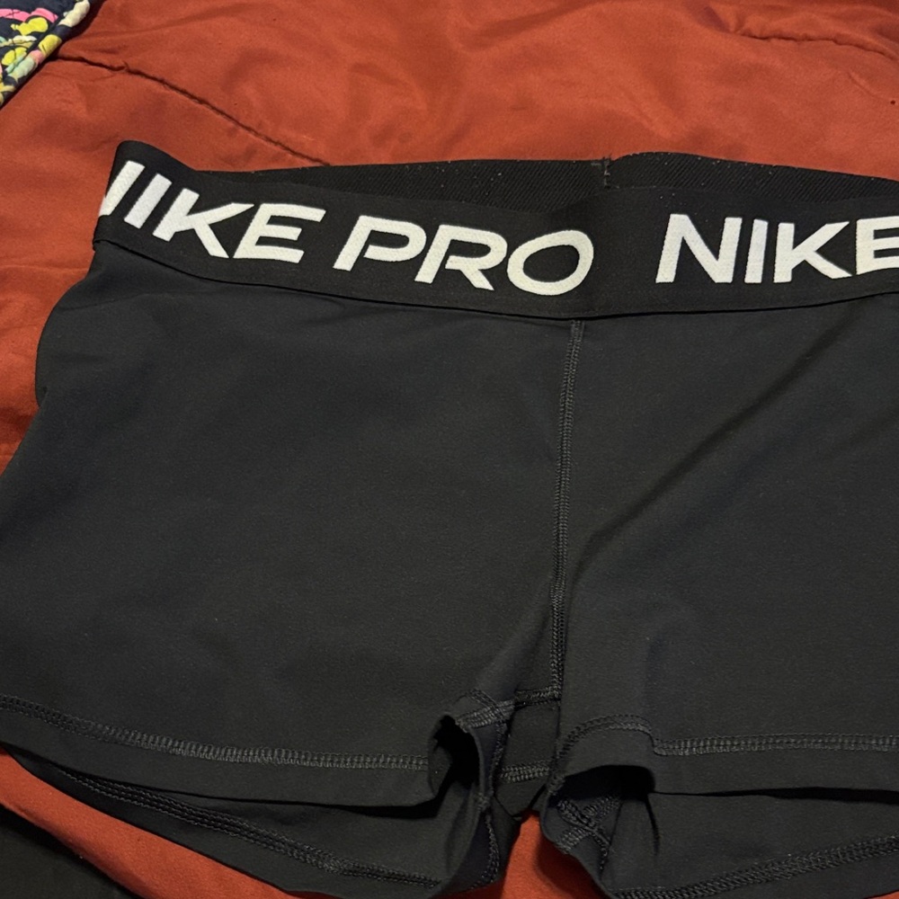 Nike Pro Women's Athletic Black Shorts
